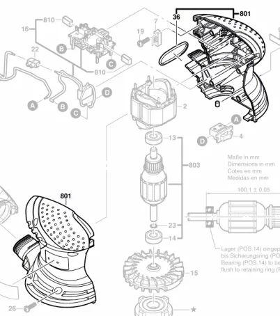 Coquille réf. 2 609 001 825  BOSCH